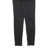 LEVI'S 710 Womens Slim Black Denim Jeans Cotton Blend W29 L30 Zip