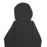 REEBOK Womens Black Hoodie S Cotton Blend Pullover Casual Sportswear