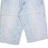 OKAY JEANS Mens Light Blue Denim Casual Shorts M W34 Cotton Blend
