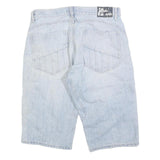 OKAY JEANS Mens Light Blue Denim Casual Shorts M W34 Cotton Blend
