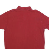 POLO RALPH LAUREN Mens Red Blue Pony Logo Short Sleeve Polo Shirt XL Cotton