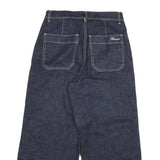 EICH TOO Womens Jeans Blue Relaxed Wide-Leg Denim Raw W28 L25 Stylish Casual