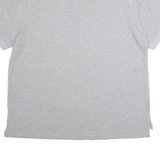 CHAPS Mens Grey Polo Shirt XL Cotton Blend Short Sleeve Plain Classic Logo