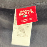 Thierry Miss Sixty Shorts - 31W UK 10 Black Polyester Blend