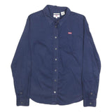 LEVI'S Mens Blue Classic Fit XS Cotton Long Sleeve Shirt Casual