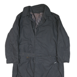 SYMPATEX Womens Black L Button Jacket Polyester Blend Classic Outerwear