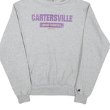 CHAMPION Mens Grey Cartersville Cross Country Pullover Hoodie S