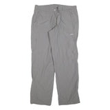 MAMMUT Womens Relaxed Grey Polyester Blend Zip Trousers W36 L32 Outdoor Casual