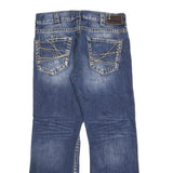SILVER JEANS Mens Blue Regular Fit Straight Denim Medium W32 L30 Casual Wear
