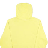NIKE Mens Yellow Hoodie L Winged O Pullover Cotton Blend Casual Sportswear