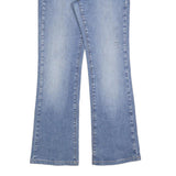 ARMANI JEANS Womens Regular Fit Blue Denim Flared Jeans W30 L30 Stylish