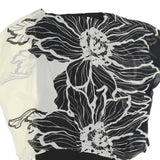 PHASE EIGHT Womens Black & White Floral Day Polyester Blend Shift Dress UK 12