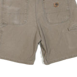 CARHARTT Mens Shorts Beige Casual Cotton Blend M W34 Workwear Durable
