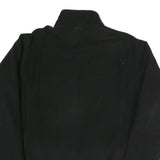 JACK WOLFSKIN Mens Black Jacket XL Polyester Blend Plain Outdoor Zip Sweatshirt