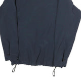 DICKIES Mens Navy Blue Jacket M Cotton Plain Zip Casual Workwear