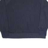 CHAMPION Mens Navy Blue Sweatshirt Crew Neck XL Classic Cotton Blend Pullover