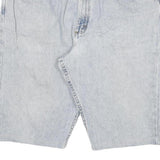 WRANGLER Mens Denim Blue Casual Shorts 2XL W36 Cotton Comfort Fit