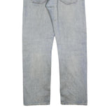 CARHARTT Mens Jeans Blue Regular Straight Denim Medium W37 L32 Zip Closure