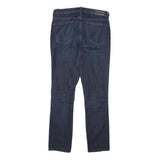 DKNY Womens Regular Blue Denim Jeans W28 L27 Zip Closure Classic Fit Stylish