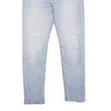 LEVI'S 512 BIG E Mens Slim Light Blue Denim W29 L30 Slim Fit Jeans Zip Closure