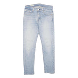 LEVI'S 512 BIG E Mens Slim Light Blue Denim W29 L30 Slim Fit Jeans Zip Closure