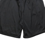 REEBOK Mens Black & Blue Sports Casual Polyester Shorts XL W34
