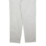 WARREN & PARKER Mens Cotton Blend Regular Straight Beige Trousers W40 L34 Casual