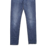 LEVI'S 512 BIG E Mens Jeans Blue Slim Skinny Denim Medium W31 L34 Zip Closure