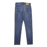 LEVI'S 512 BIG E Mens Jeans Blue Slim Skinny Denim Medium W31 L34 Zip Closure