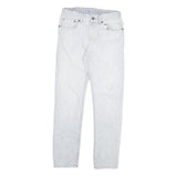 DICKIES Mens Slim Light Blue Denim Jeans Cotton Blend W30 L30 Zip Pocket
