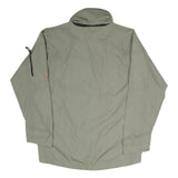 SHERPA Mens Grey & Black Outdoor Jacket S Polyester Blend Zip Pocket Casual