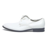 STEVE MADDEN Mens Derby Shoes White Leather UK 13 Classic Formal Dress