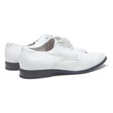 STEVE MADDEN Mens Derby Shoes White Leather UK 13 Classic Formal Dress