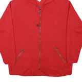 WEAR IT Mens Red Hoodie M Full Zip Cotton Blend Casual Streetwear