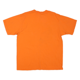 ADIDAS Mens Orange Phoenix Suns Basketball Graphic T-Shirt L Short Sleeve Crew