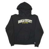 CHAMPION Mens Black Dominican University Of California Pullover Hoodie M