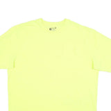 CARHARTT Mens Yellow Cotton Blend T-Shirt XL Short Sleeve Crew Neck Pocket