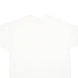 STAFFORD Mens White Plain T-Shirt 2XL Short Sleeve Crew Neck Cotton Basic