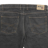 JOHN BARNER Mens Shorts Black Denim 3XL W38 Cotton Blend Casual Summer