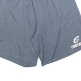 ADIDAS Mens Shorts Blue Casual Plain L W32 Football Training Gym Sports