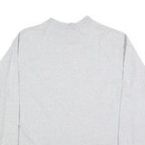 RUSSELL ATHLETIC Mens Grey Colfax Football Long Sleeve Crew Neck T-Shirt L