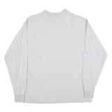 RUSSELL ATHLETIC Mens Grey Colfax Football Long Sleeve Crew Neck T-Shirt L