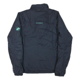 MAMMUT Womens Blue & Green Reversible Quilted Polyester Blend Jacket S Outdoor