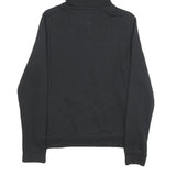 ADIDAS Womens Black Hoodie XS Cotton Blend Pullover Logo Sweatshirt