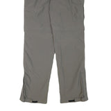 TOM BERGSTEIN Mens Polyester Blend Grey Regular Fit Straight Leg Trousers W34