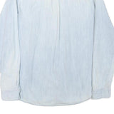 CARHARTT Mens Blue Denim Shirt M Casual Button-Down Long Sleeve Pocket