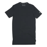UNDER ARMOUR Womens Black Athletic T-Shirt S Short Sleeve Crew Neck Sport Gym