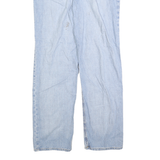 RALPH LAUREN POLO JEANS COMPANY Womens Regular Blue Denim Light W32 L31 Zip