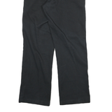 DICKIES Mens Cotton Blend Black Regular Fit Straight Trousers W28 L29 Workwear