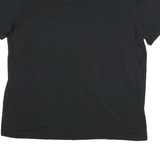 NAUTICA Mens Black Performance Crew Neck Short Sleeve T-Shirt L Cotton Blend